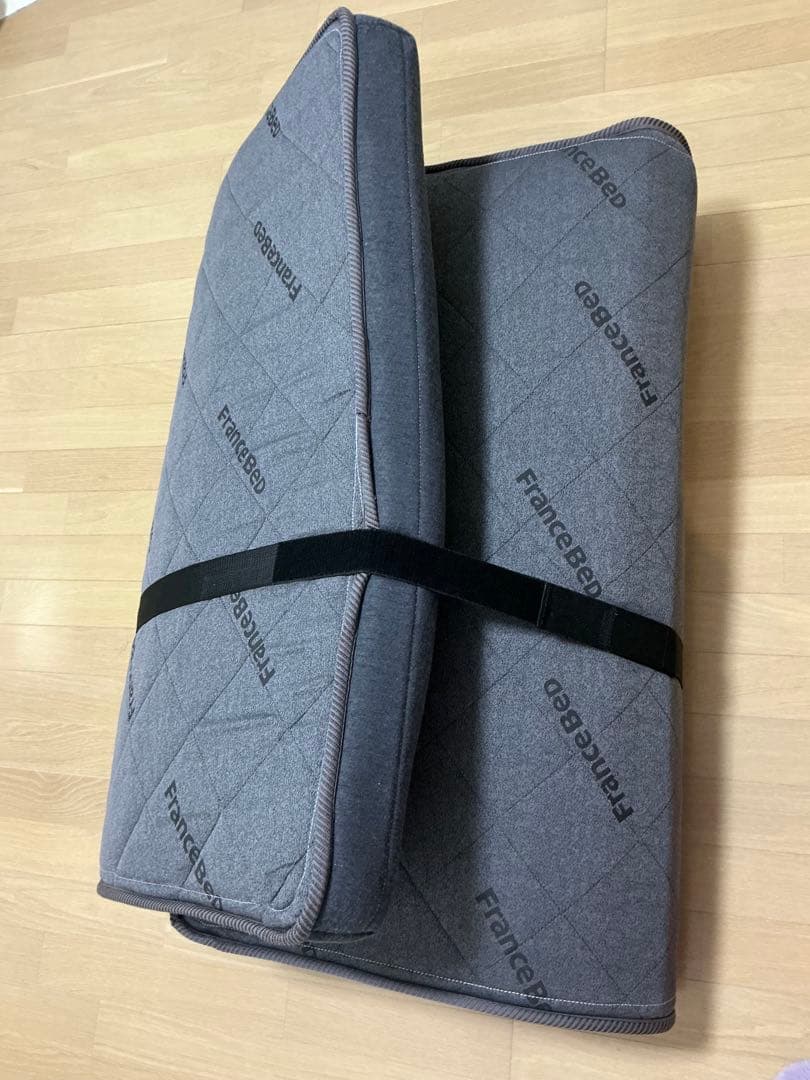 美品【フランスベッド】フォールドエアー　シングル　マットレス