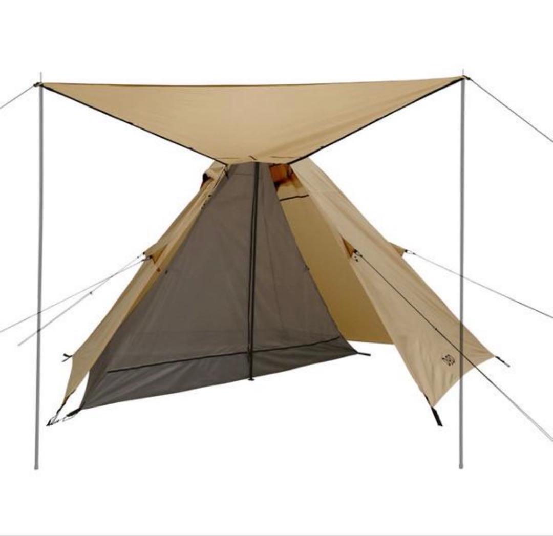 DOD ライダーズワンポールテント　ベージュ
