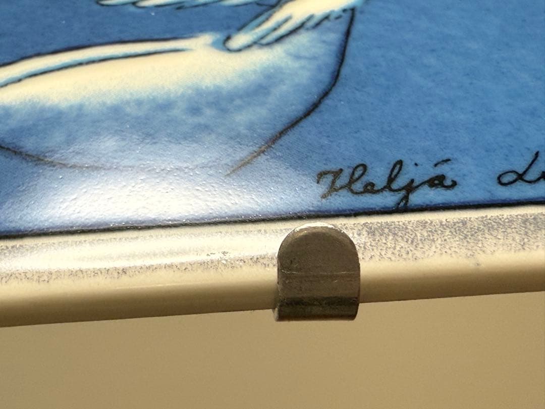 Flying Angel 空飛ぶ天使 2000年 陶板画 ヘルヤ アラビア