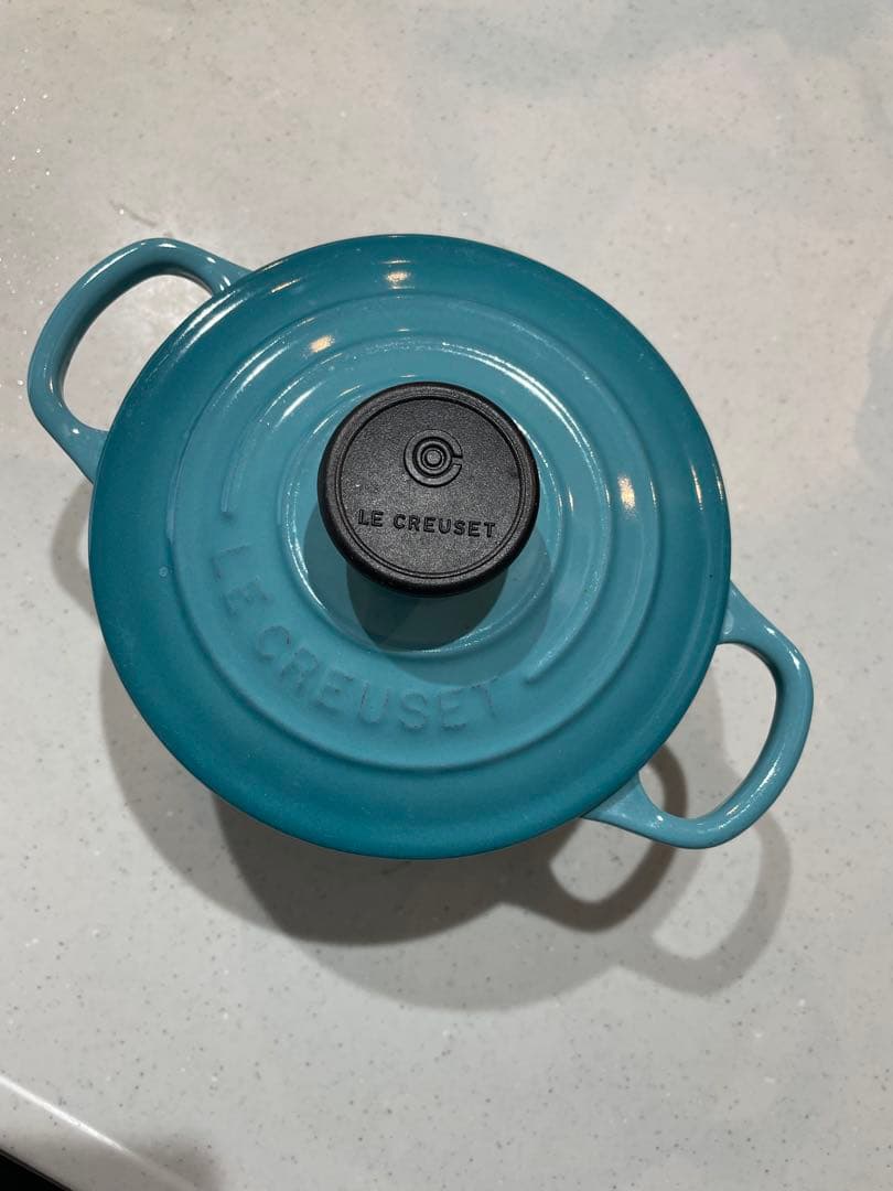 LE CREUSET 14cm 青