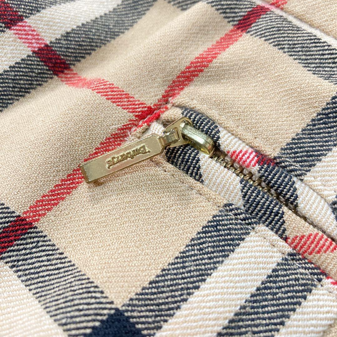 Burberrys ノバチェック パンツ 金ボタン 40 L 三陽商会