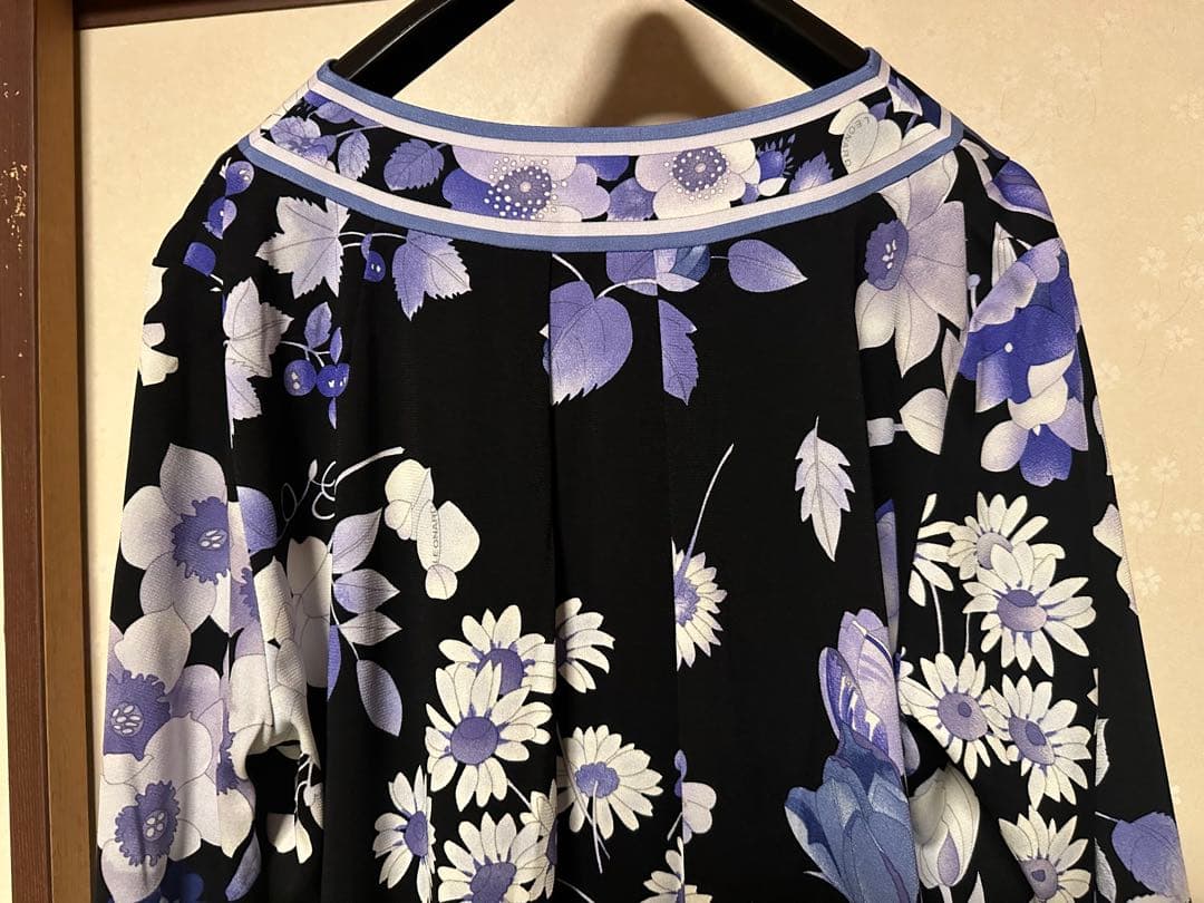 LEONARD FASHION チュニック カンカン素材 40サイズ レオナール