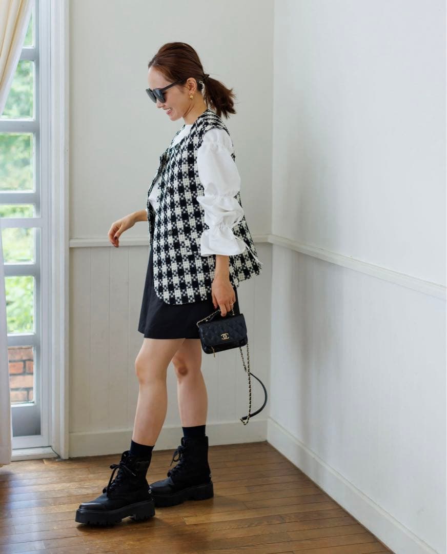 【完売/レア】BLUELEA ブルレア オリジナル ツイードジレ ベスト