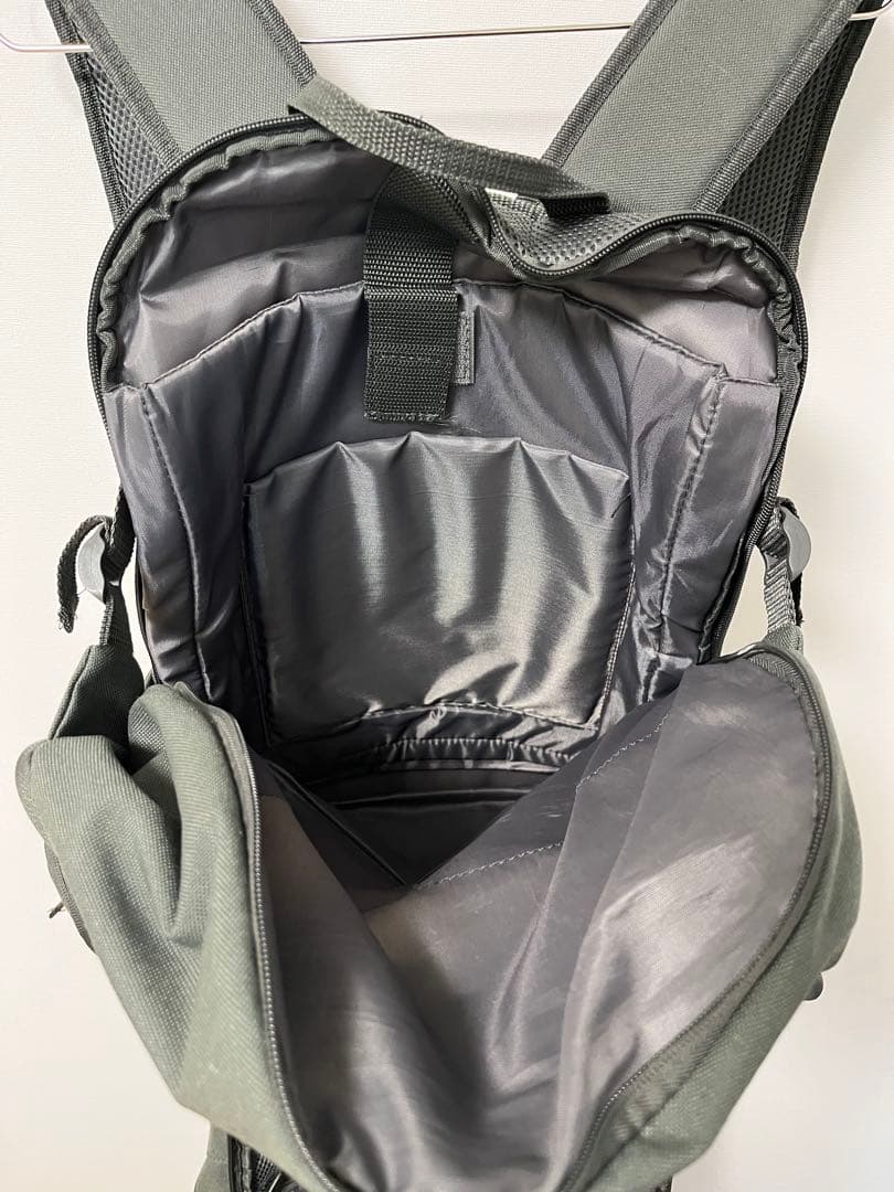 Tripled Decker Back Packバスケバックパックダークグレー