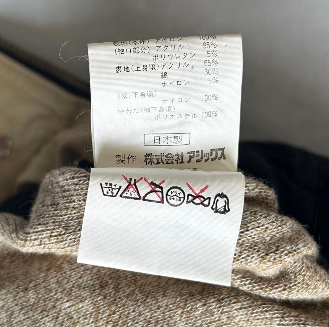 80s MONCLER 黒 ジャンプスーツ ウィンタースポーツ用