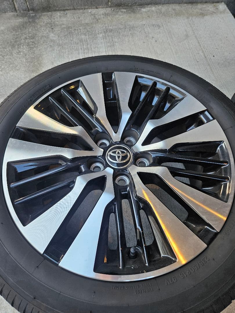 専用。30アルファード純正18インチ ホイールセット 235/50R18　４本
