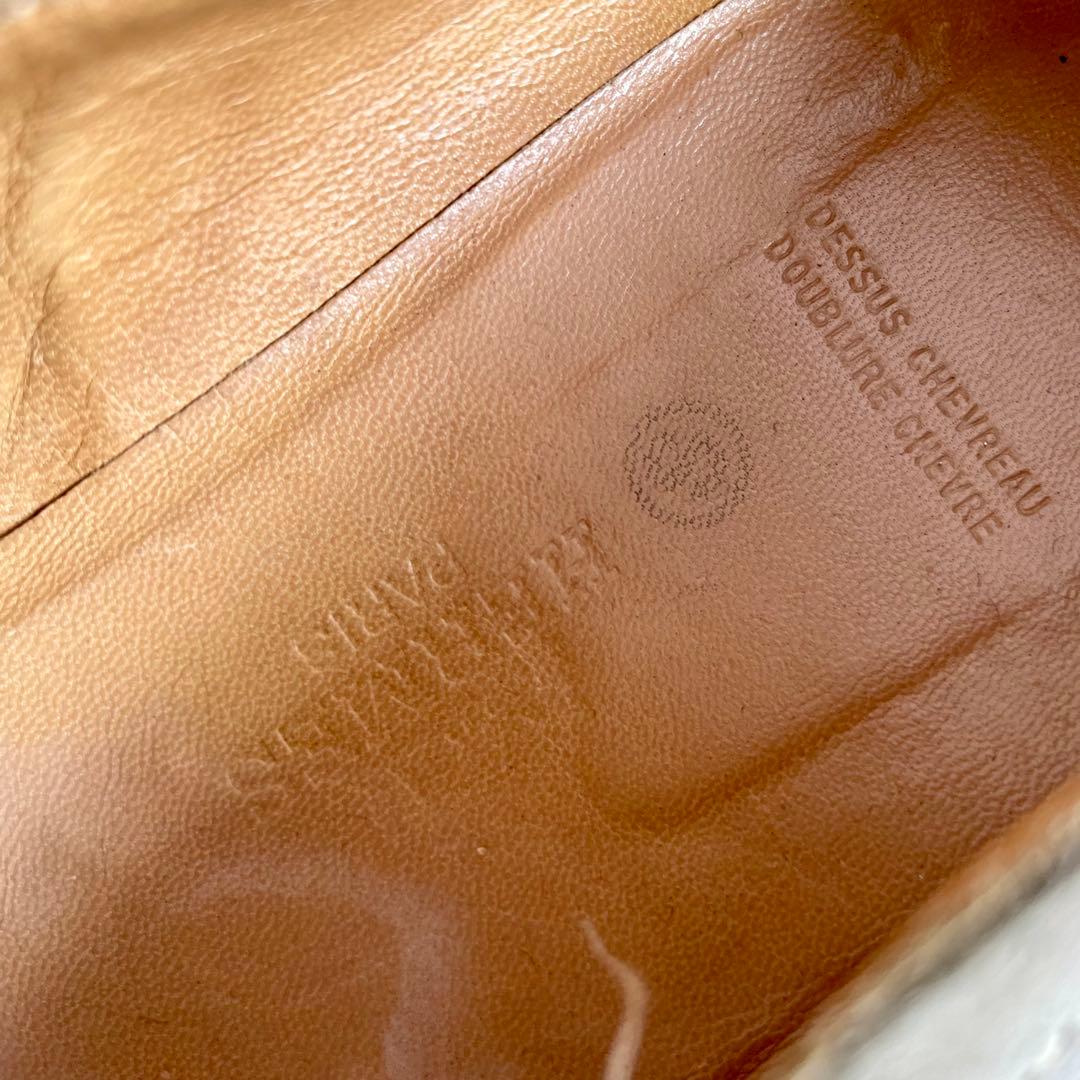 箱あり エルメス ローファー モカシン スエード コンスタンス 40 24.5㎝