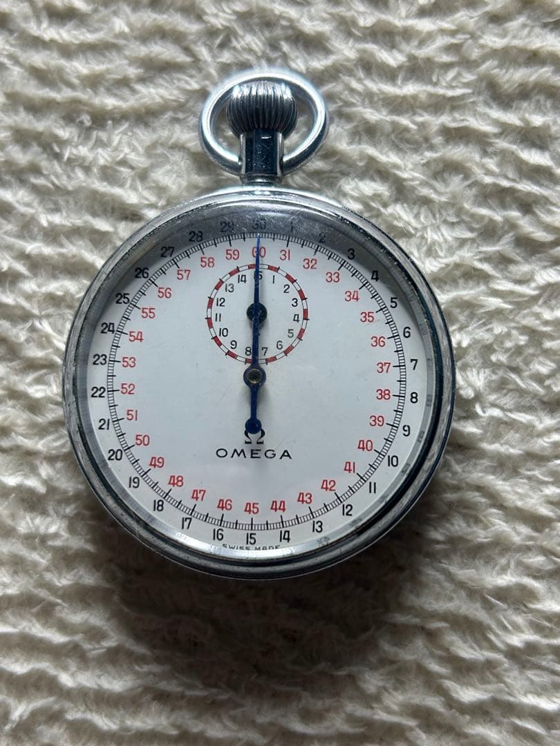 入手困難 稼働品 オメガヴィンテージストップウォッチ