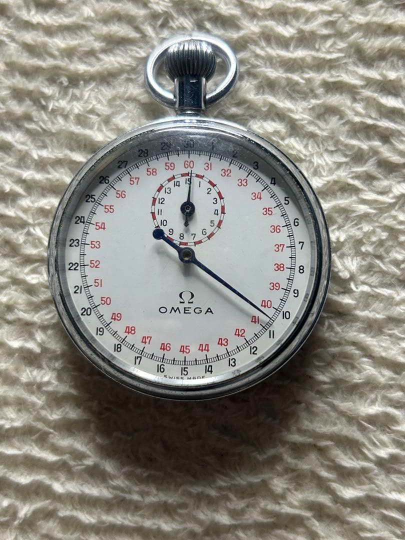 入手困難 稼働品 オメガヴィンテージストップウォッチ