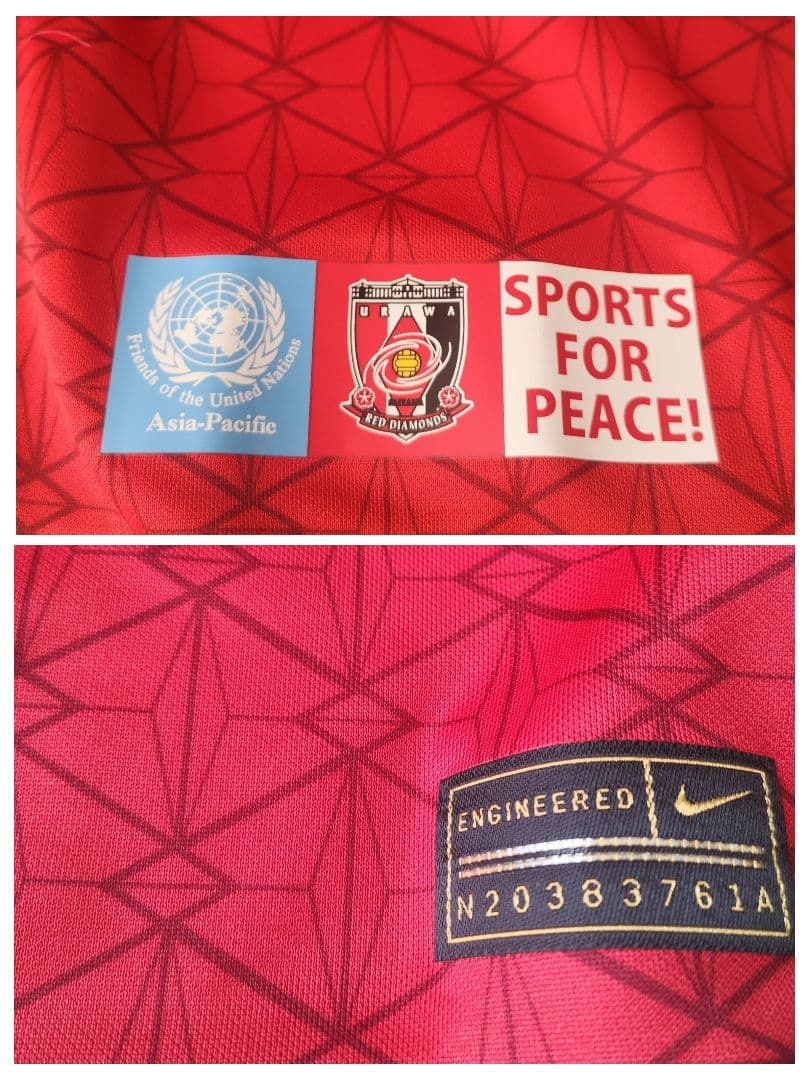 希少　浦和レッズ　阿部勇樹　ユニフォーム　オーセンティック　引退年モデル　M