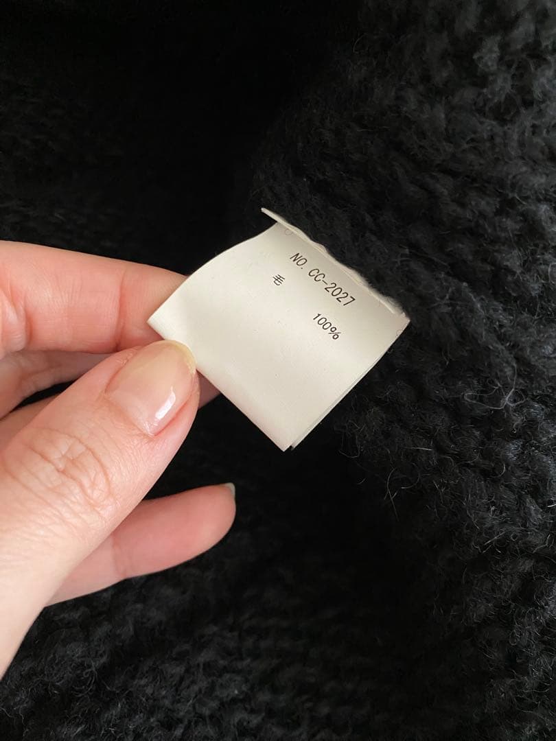 crinkle crinkle crinkle ハンドニット ニットベスト