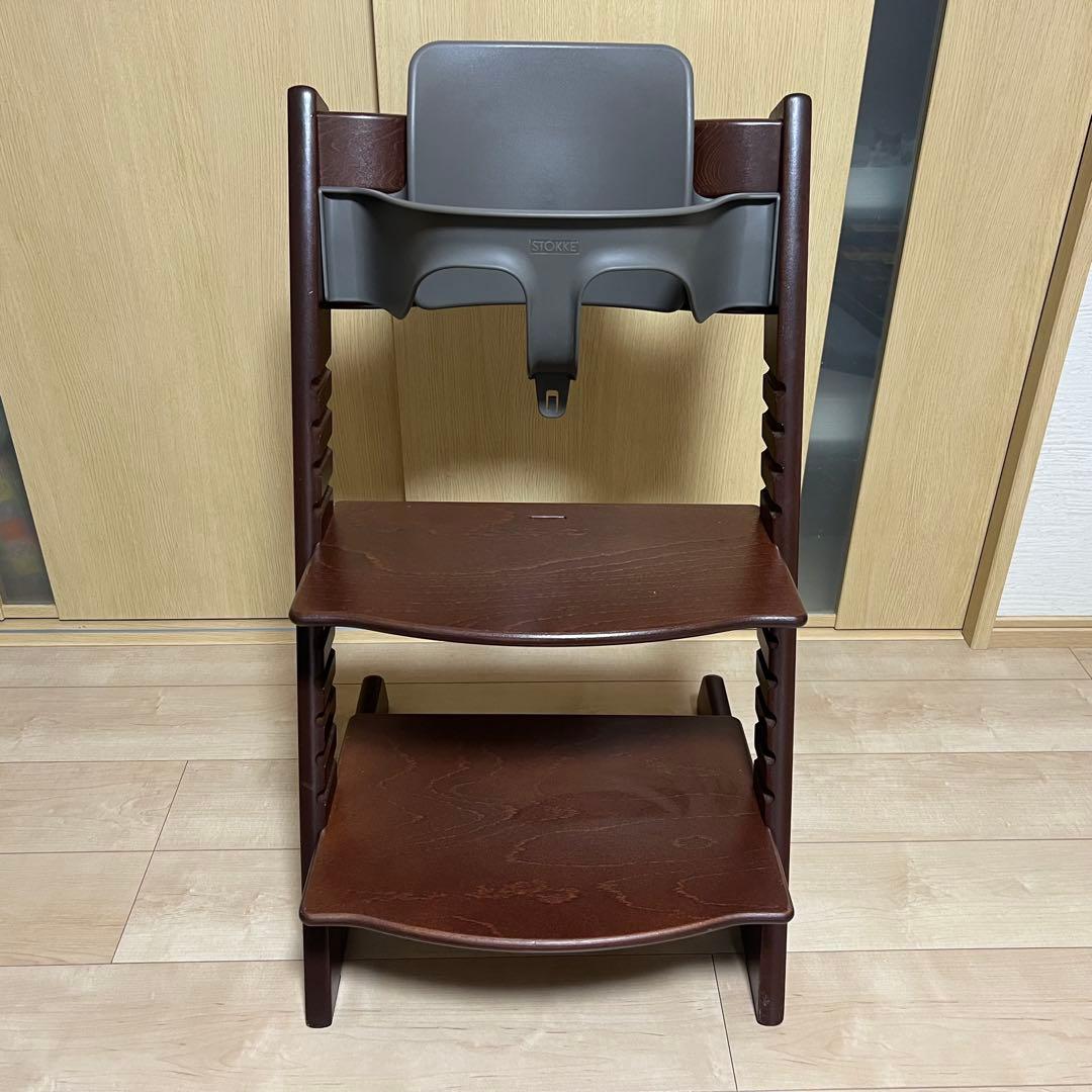 【極美品】ストッケ トリップトラップ ベビーセット付