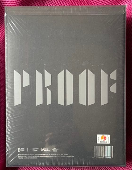 【新品未開封】BTS PROOF standard edition  4個セット