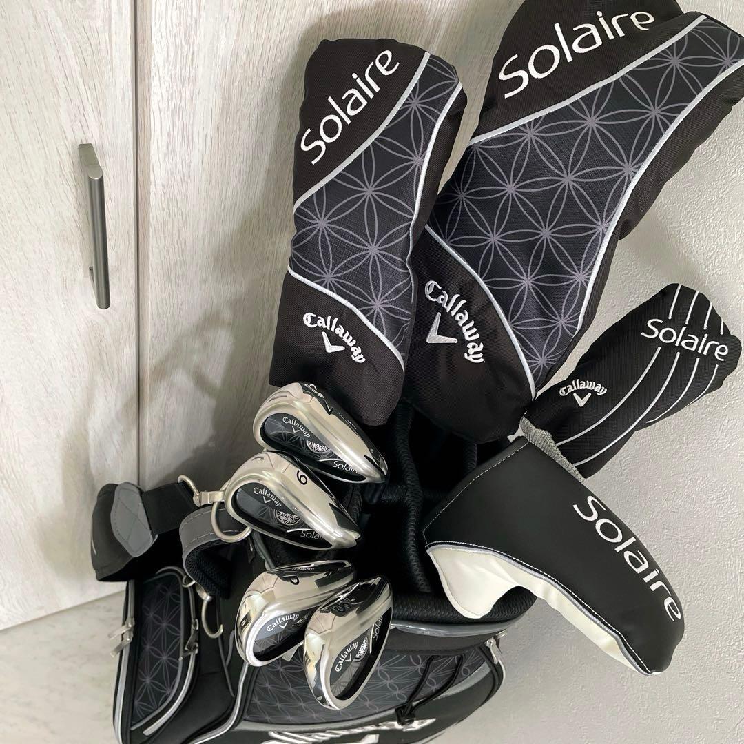 ほぼ新品未使用　最新モデル　キャロウェイ　ソレイユ　レディースゴルフクラブセット