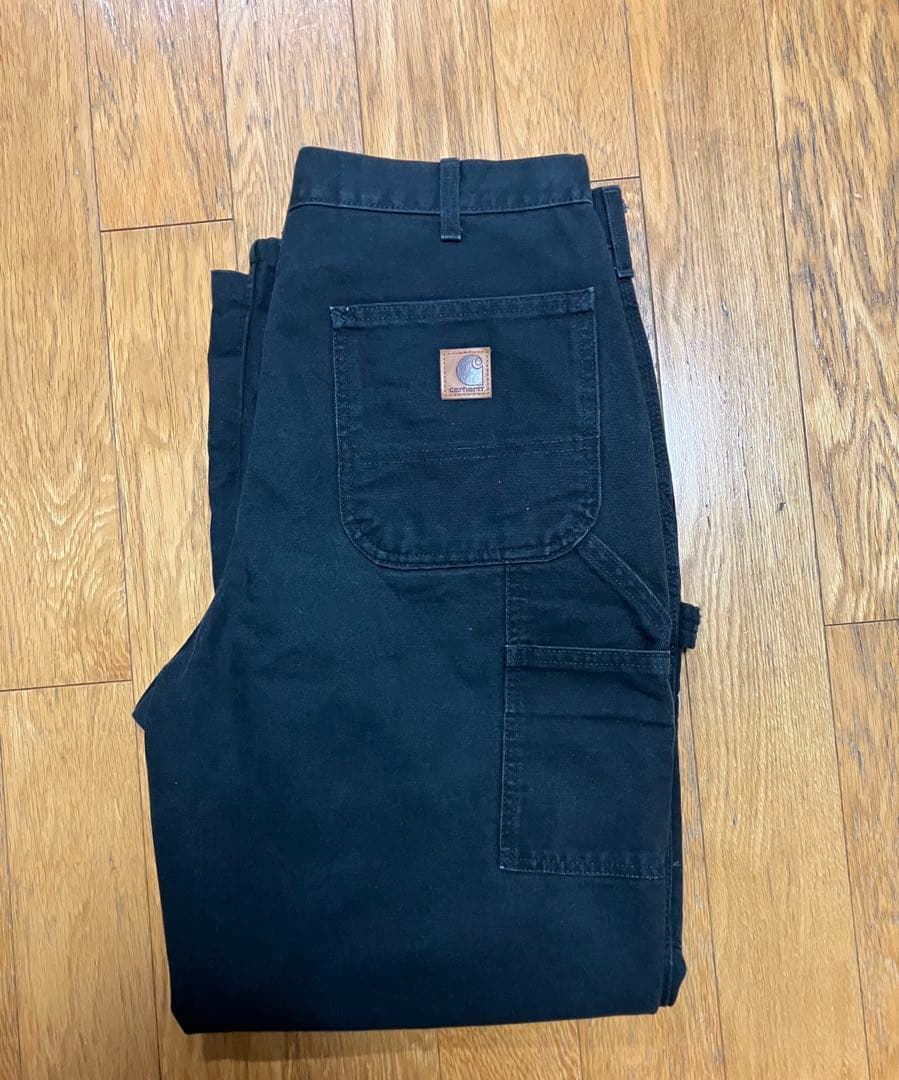 カーハート　ペインターパンツ　BLACK W34 L36
