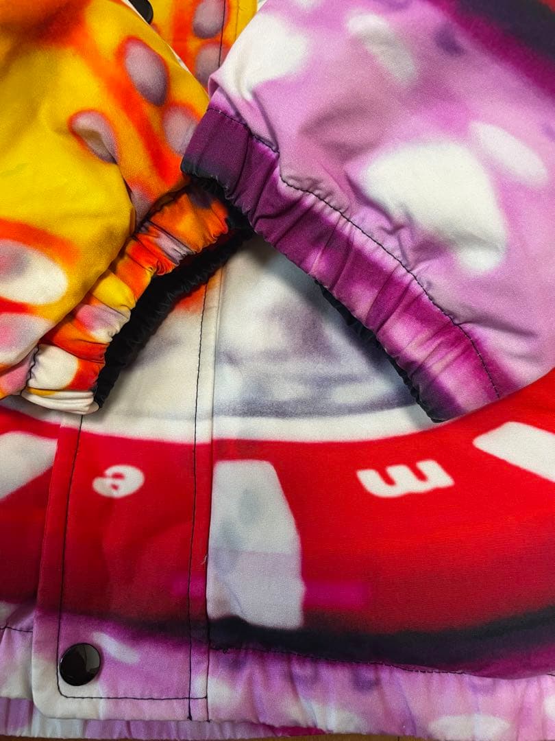 supreme カジノ グラッフィック ダウンジャケット シュプリーム M