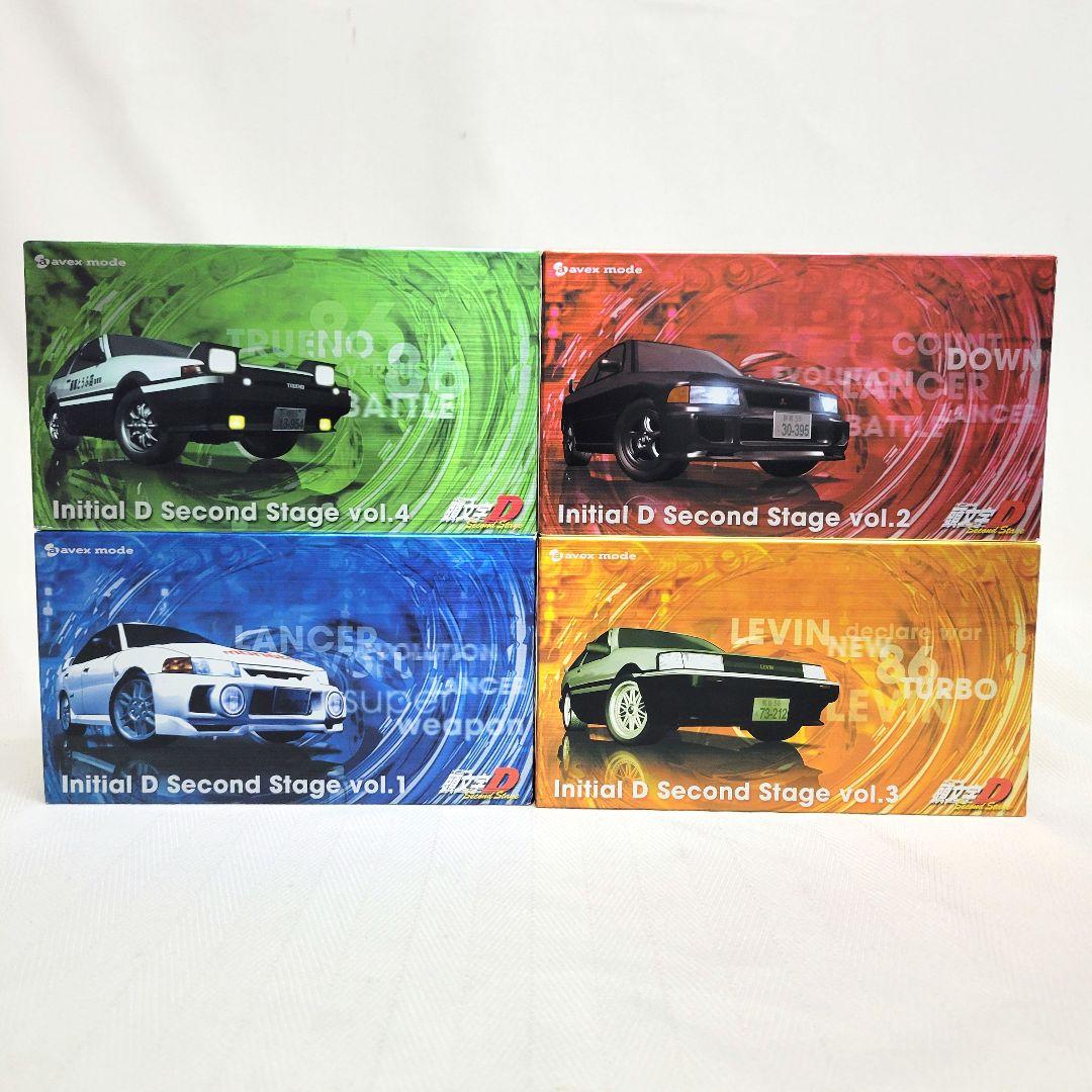 頭文字D イニシャルD VHS ビデオ Second Stage 4巻セット