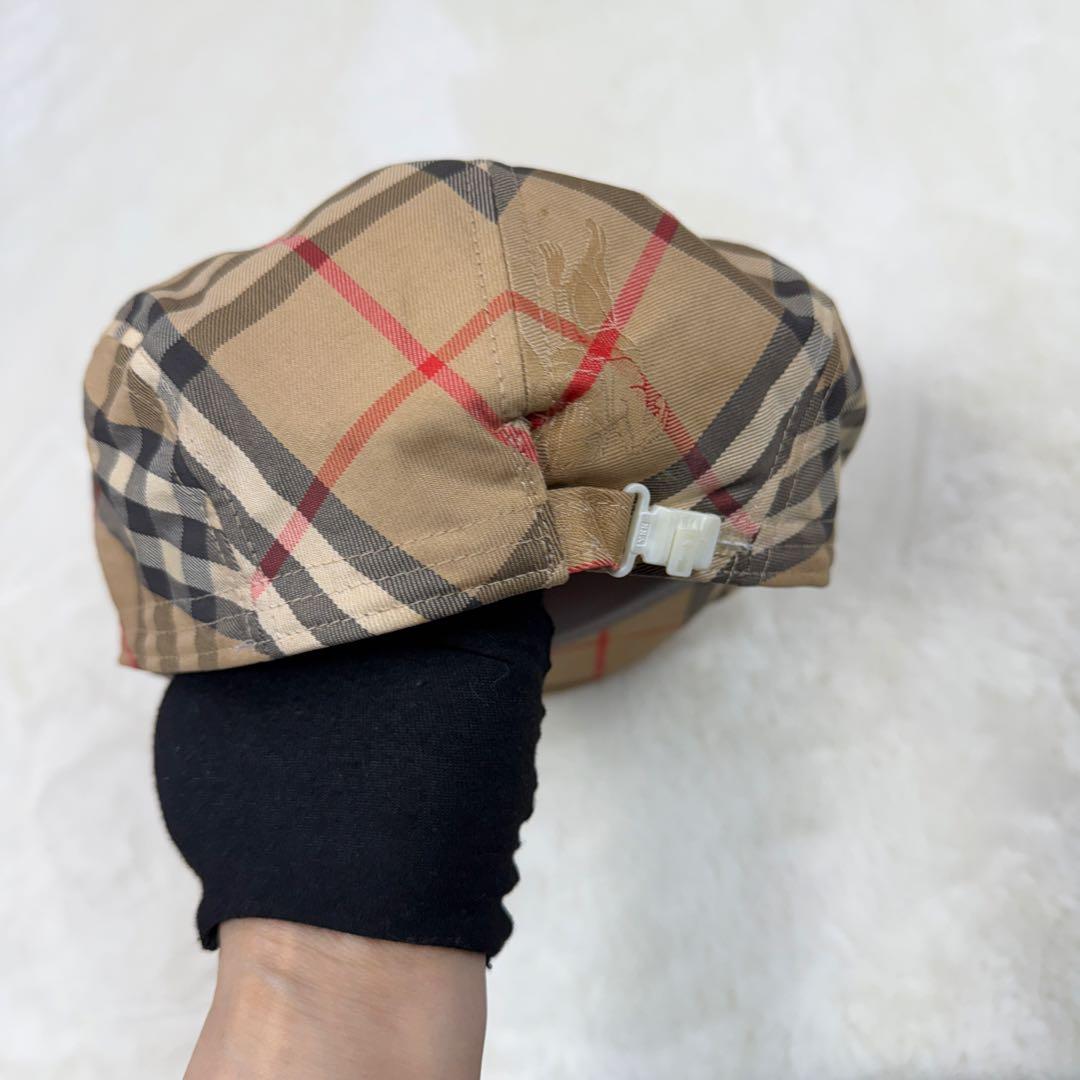 【使用感あり】BURBERRYS バーバリーズ　ノバチェック　ハンチング帽