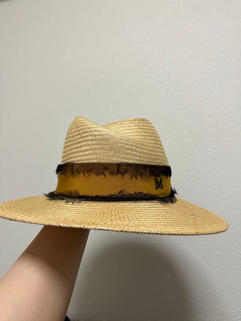 メゾンミッシェル ハット Sサイズ 美品　シャネル　カシラ