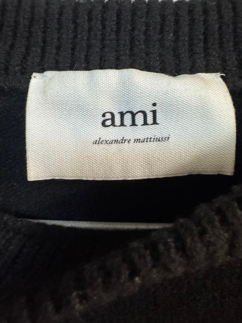 amiparis ボーダー ニット