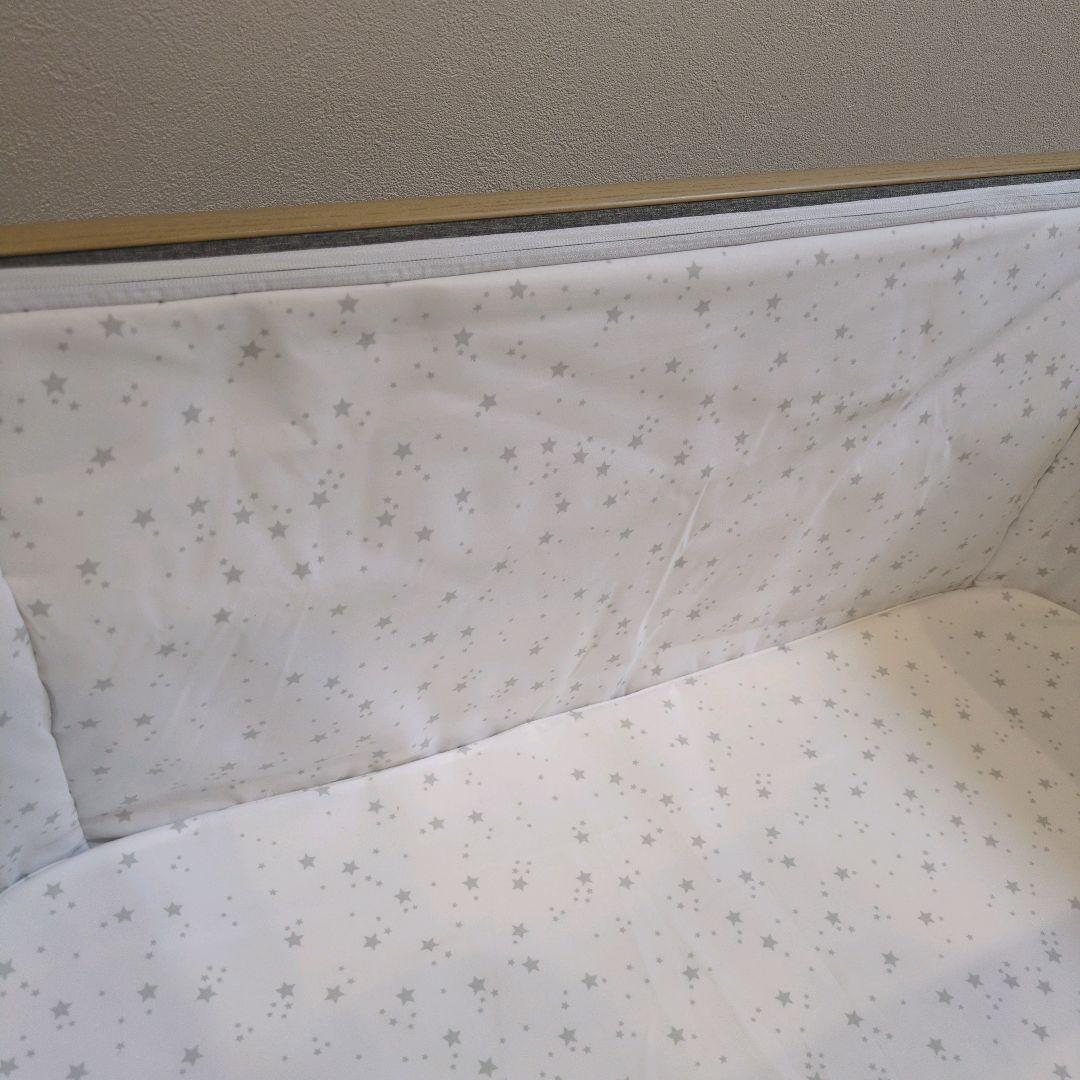 ベビーベッド グレー playkids Maydolly HZDMJ