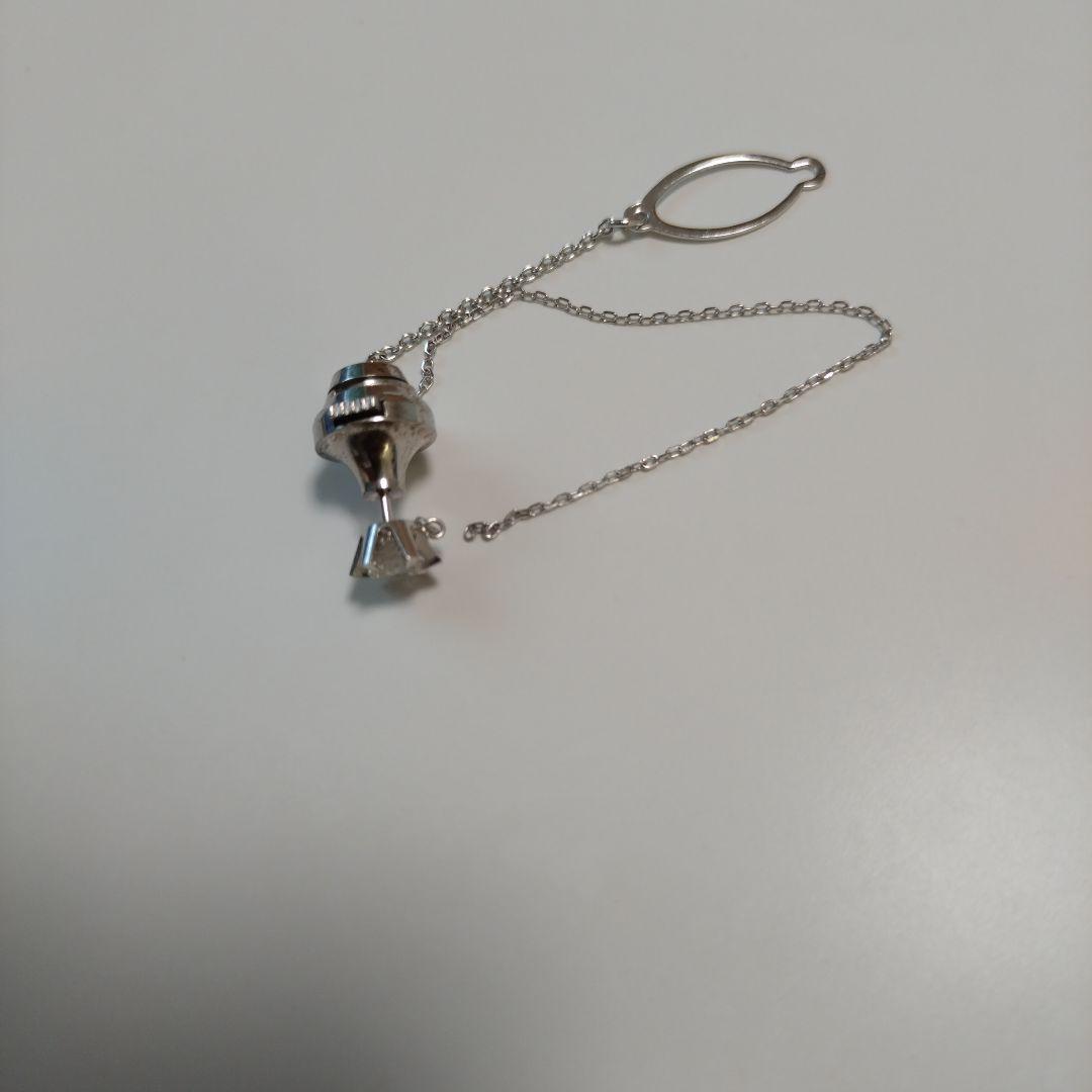 『最終値下』プラチナ Pt 0.37ct一粒ダイヤモンド ネクタイピン