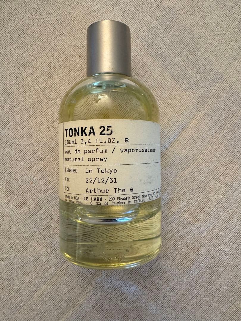 LE LABO ルラボ TONKA25 トンカ25 100ml 香水 [箱なし]