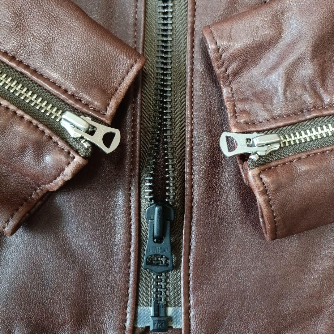 希少☆ ライダースジャケット レザージャケット 羊革 ユナイテッドアローズ