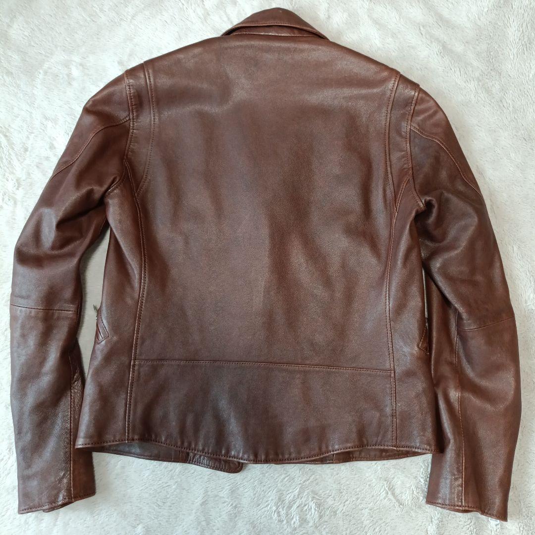 希少☆ ライダースジャケット レザージャケット 羊革 ユナイテッドアローズ