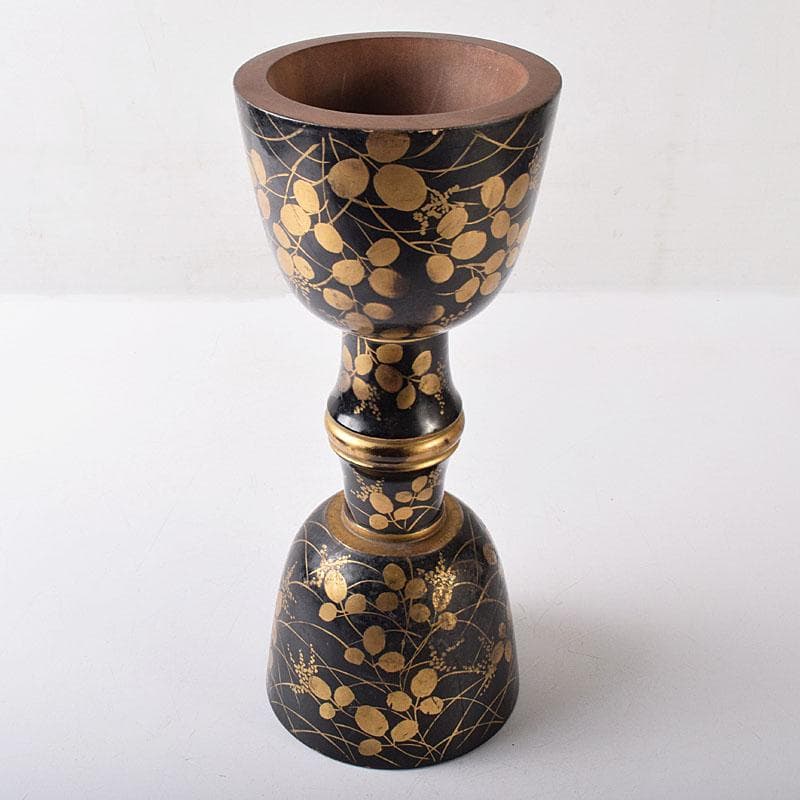 和楽器　和太鼓　鼓胴　秋草蒔絵胴　V　R8406