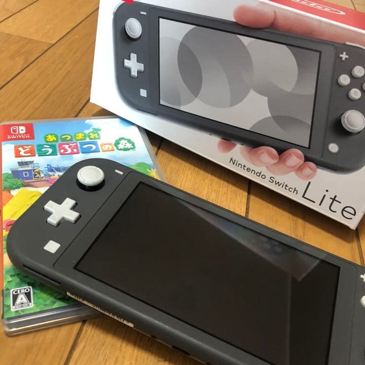 Switchライト黒　あつもりセット
