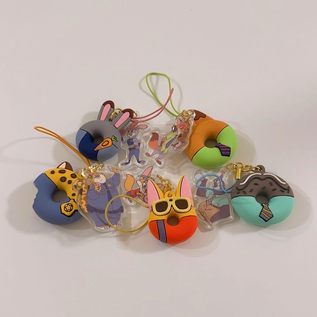 ズートピア　シークレットストラップ　コンプリートセット