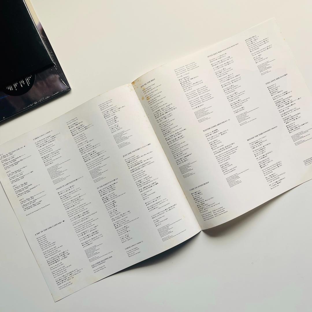 美盤 2LP レコード TMネットワーク Carol TM NETWORK