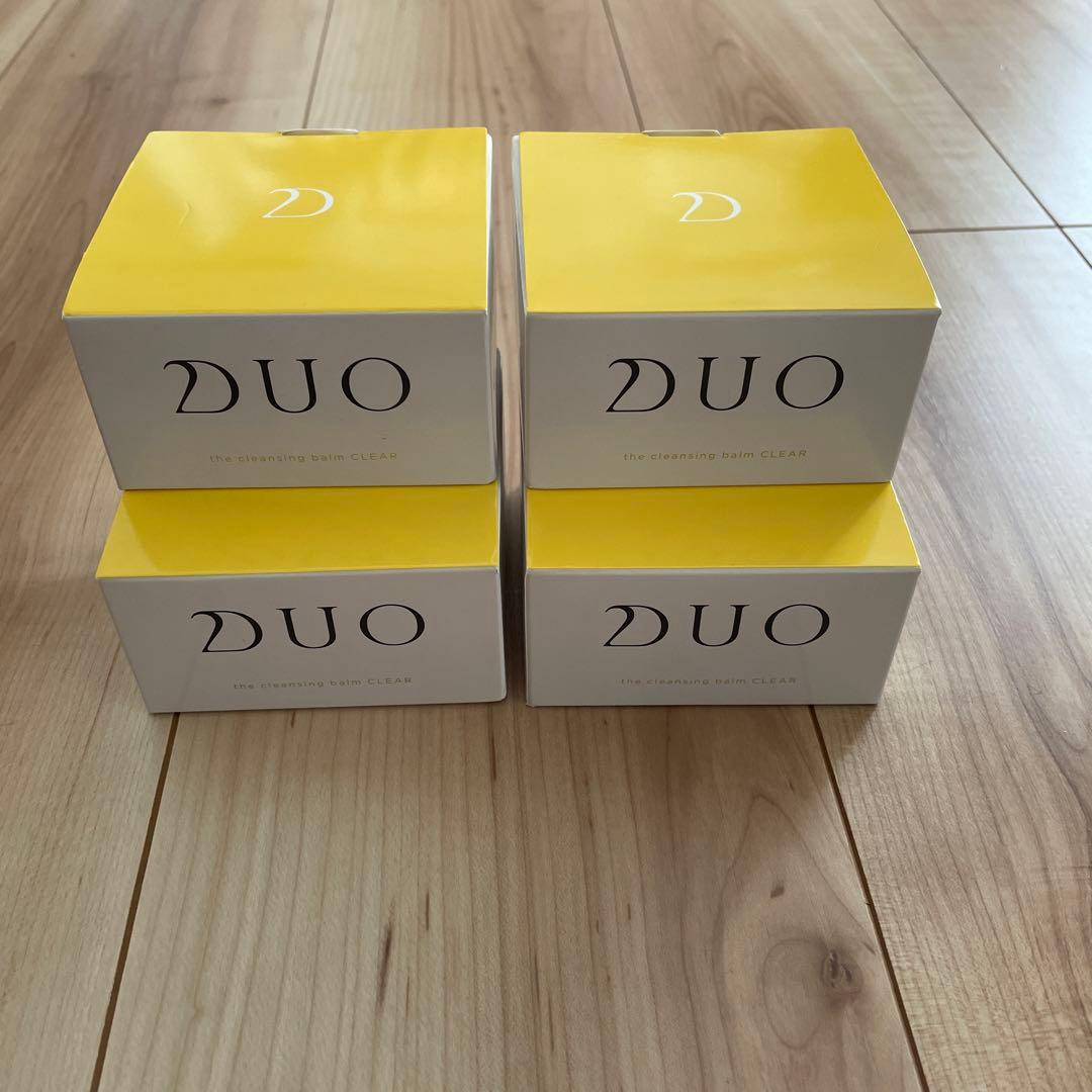DUO クレンジングバーム クリア　90g 4個セット