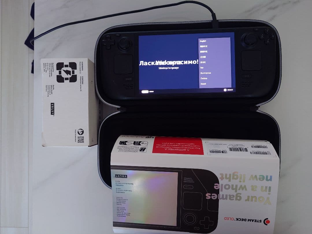 Steamdeckスチームテック　OLED 　512GB　 専用ケース付き