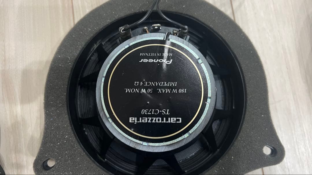 白*い様 Pioneer carrozzeria TS-C1730 スピーカー