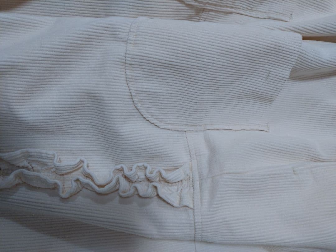 ボ*ば様 tumugu:ツムグ☆オーガニックコットンコーデュロイフリルパンツ☆I