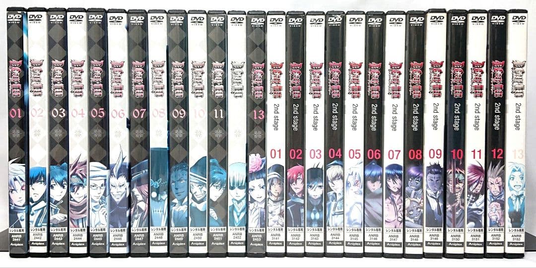 D.Gray-man/ディーグレイマン【1期+2期】 DVD 全26巻セット