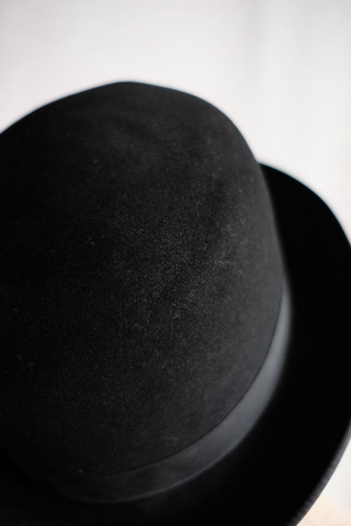 1930s アンティーク アメリカ ボーラーハット　7 1/2 ハット