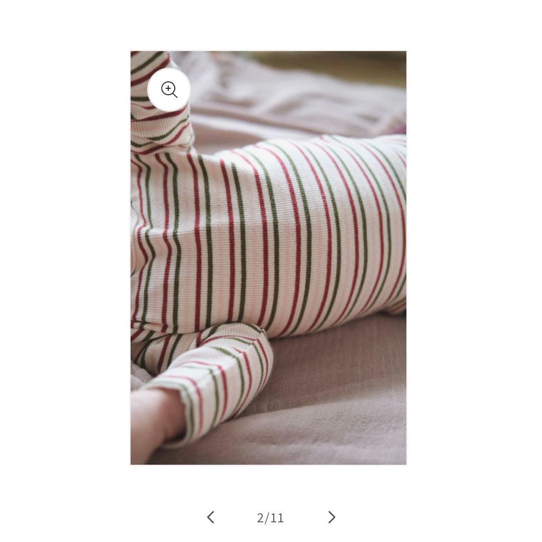 melted butter RIB BODYSUIT & BONNET セット