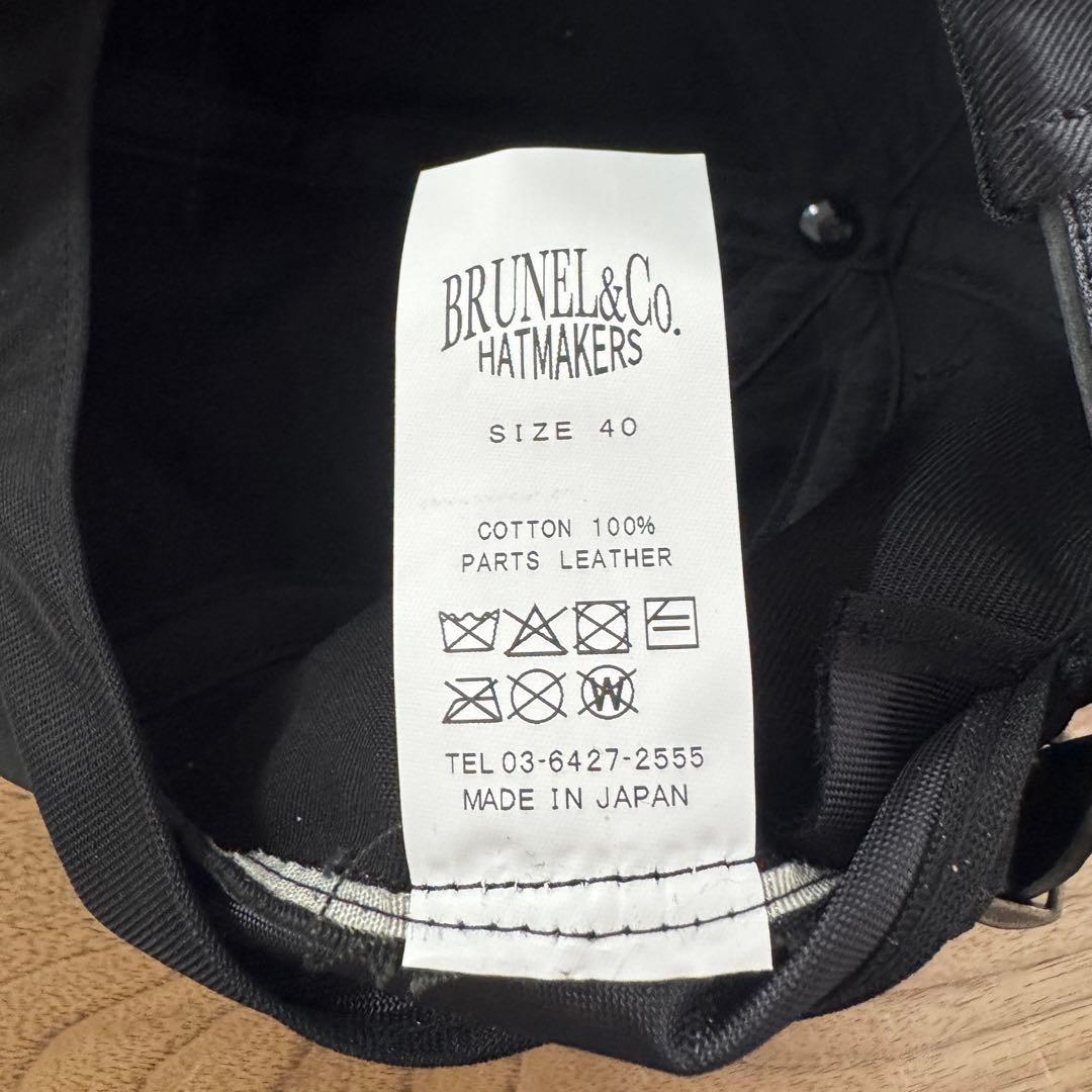 帽子 BRUNELHATMAKERS TRUCKER CAP 40