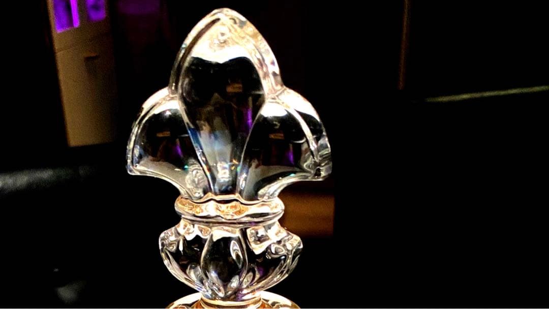 ルイ13世　箱無し　バカラクリスタルボトル