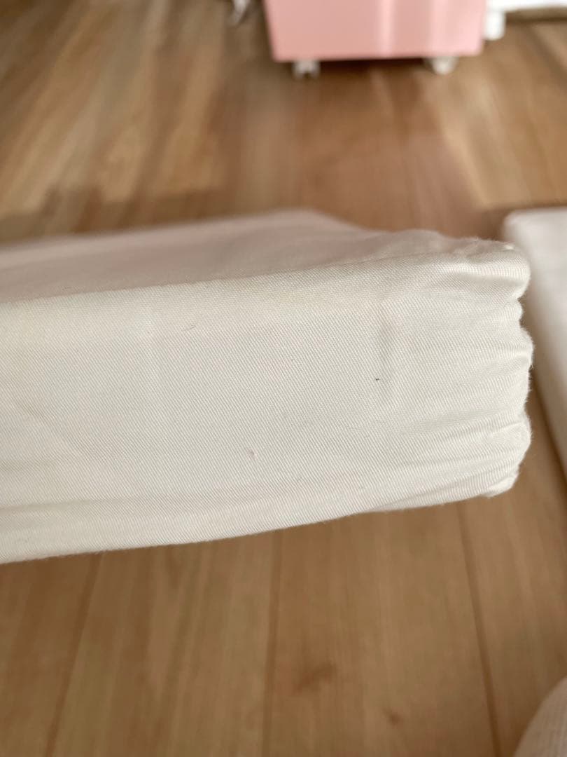 大和屋　そいねーる3 ホワイト　木製ベビーベッド マットス付き