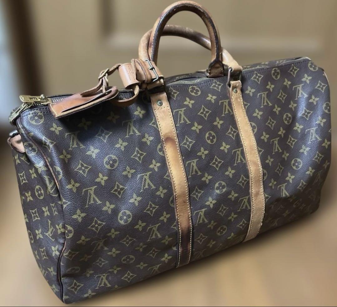 LOUIS VUITTONモノグラムキーポル50正規品