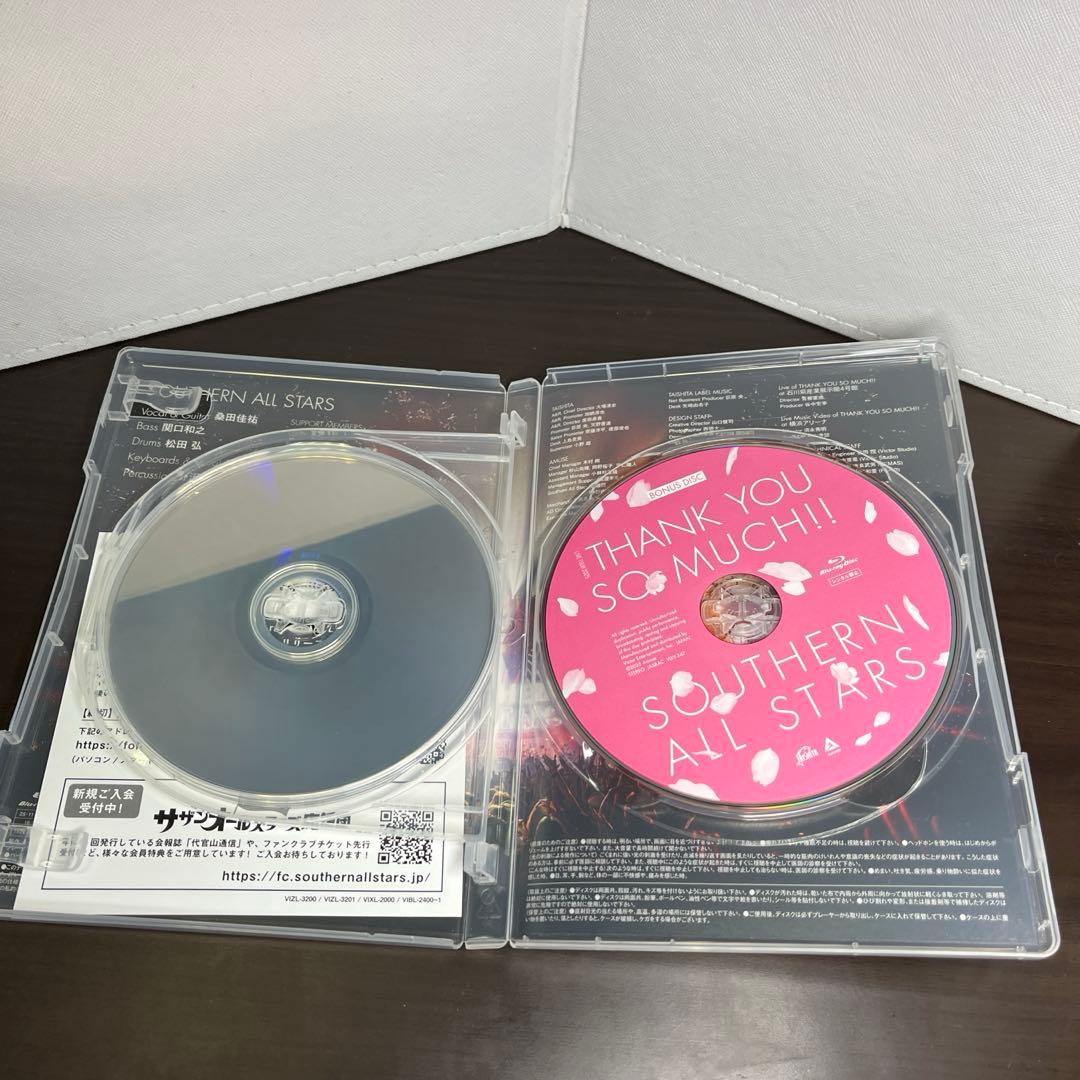 サザンTHANK YOU SO MUCH!!ブルーレイ 完全生産限定盤