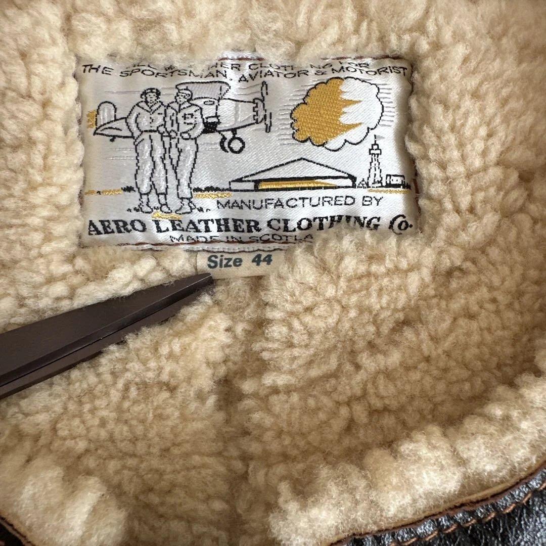 ま*司様 AERO LEATHER バーガンディレザーベスト