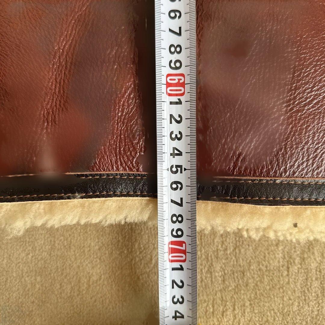 ま*司様 AERO LEATHER バーガンディレザーベスト