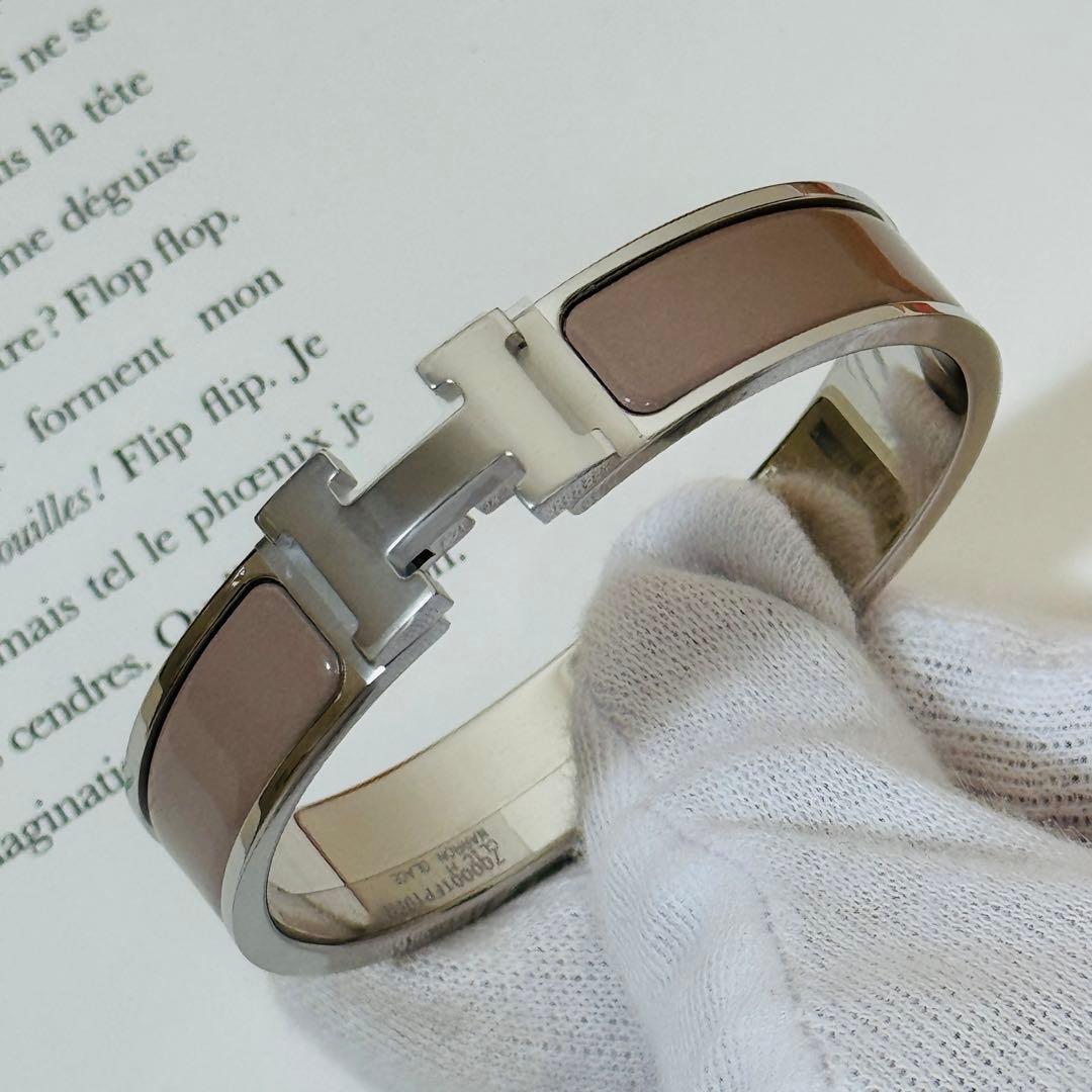 HERMES 新品未使用 クリックH PM マロンシルバー