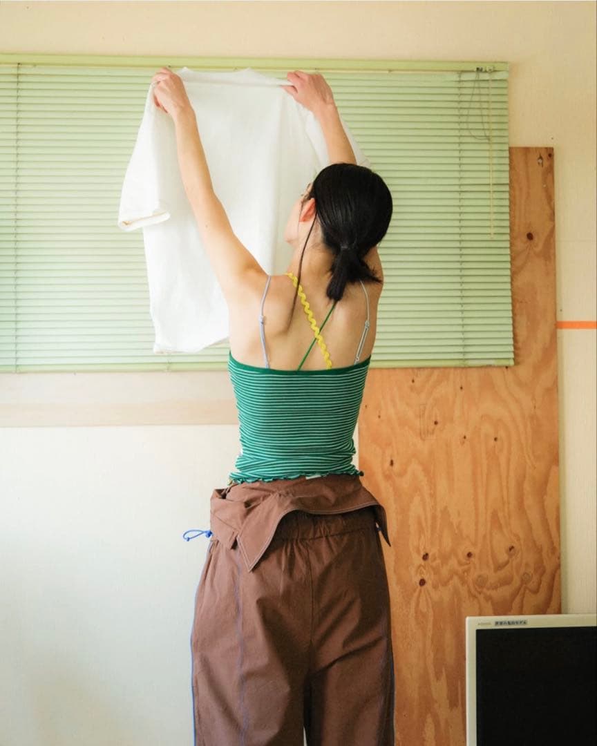 新品未使用◎miller × PAMMの後ろ姿のカップ付きキャミソール