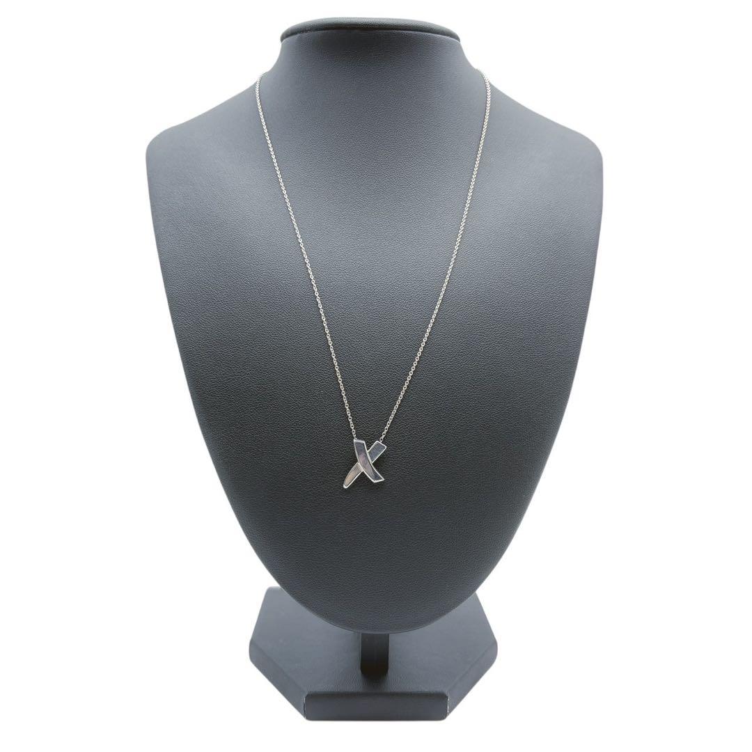 美品◎ ティファニー パロマピカソ キスクロス ネックレス シルバー925